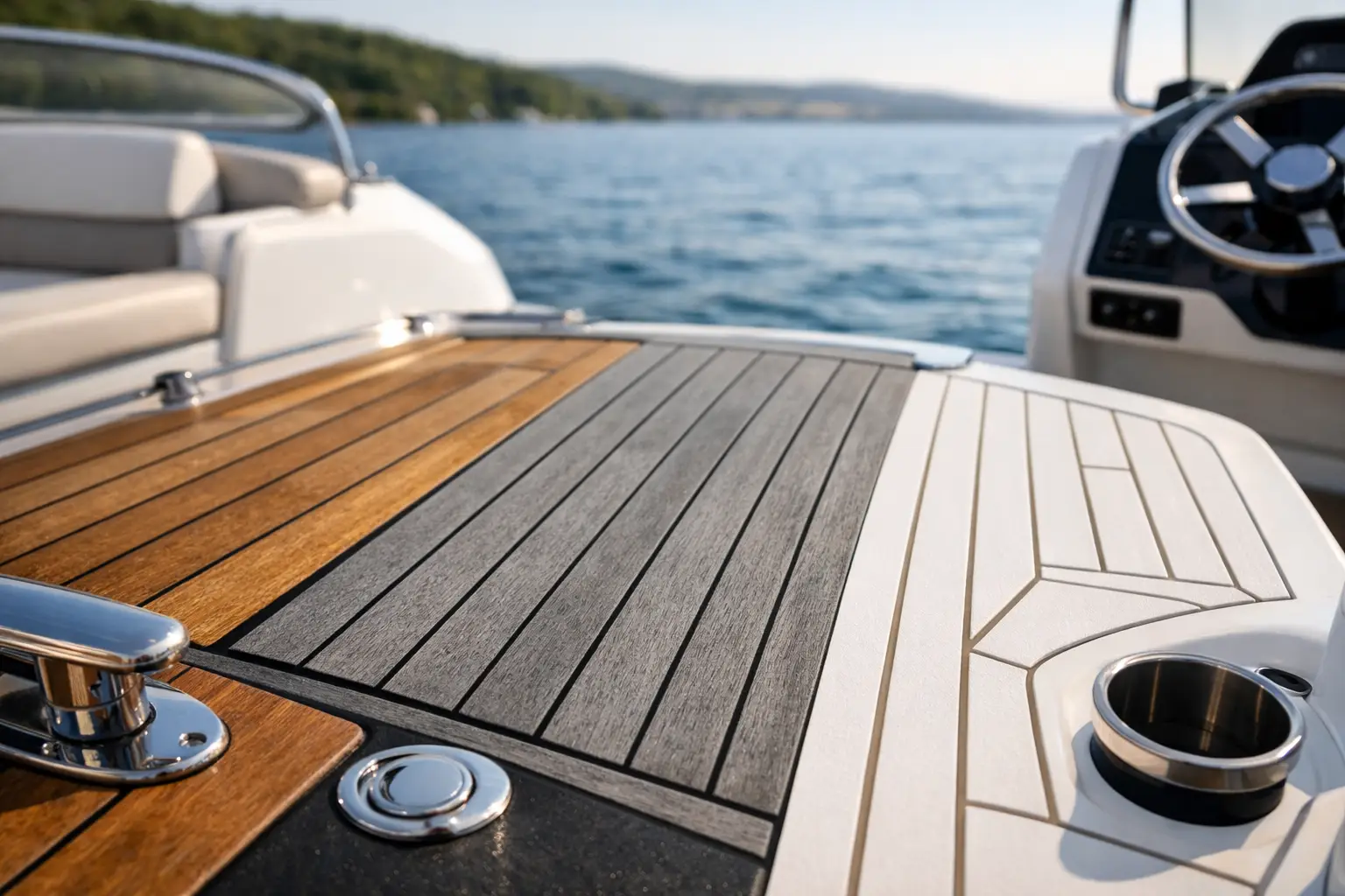 Die besten Bootdeck-Materialien für Ihr Boot